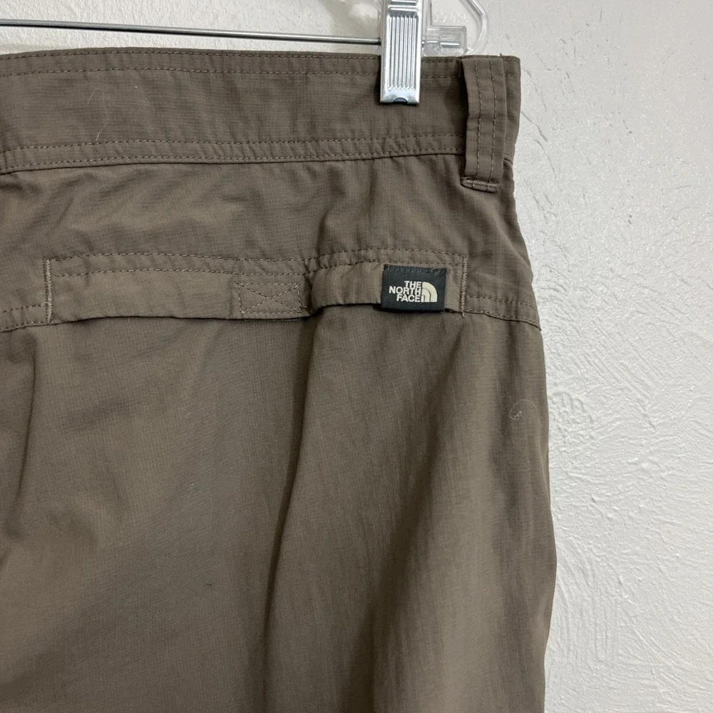 The North Face Men's Size 36 Khaki Brown Convertible Cargo Hiking Pants